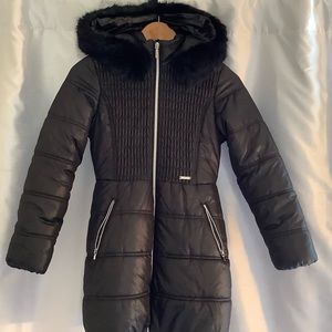 Mayoral Brand Big Girls’ puffer coat, Black
